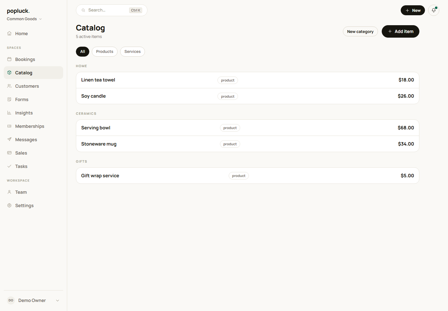 Popluck running for Common Goods